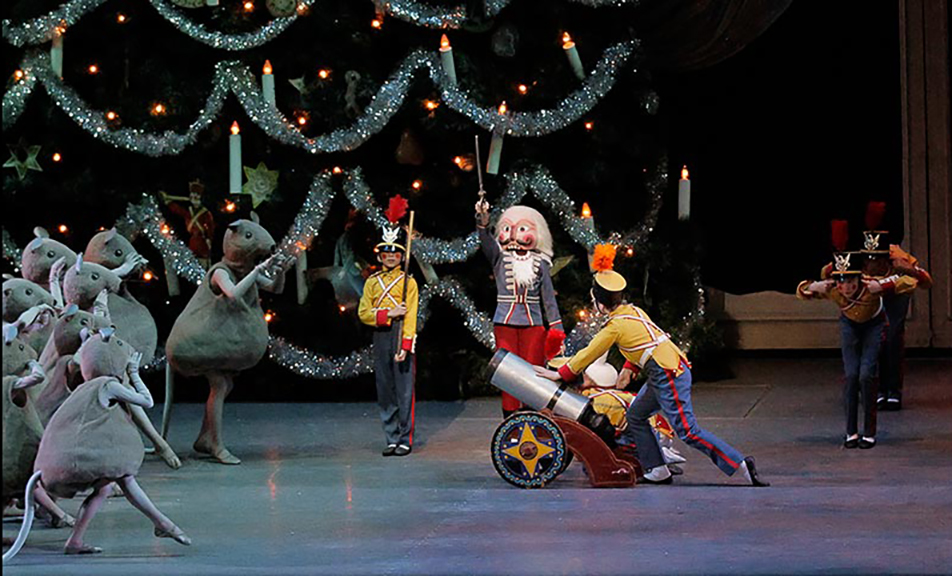 Visions of sugarplums and whirling snowflakes flit through George Balanchine’s “The Nutcracker.” Courtesy the New York City Ballet