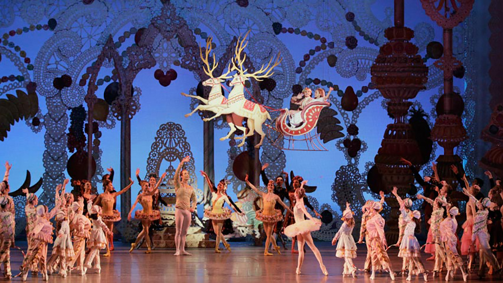 Visions of sugarplums and whirling snowflakes flit through George Balanchine’s “The Nutcracker.” Courtesy the New York City Ballet