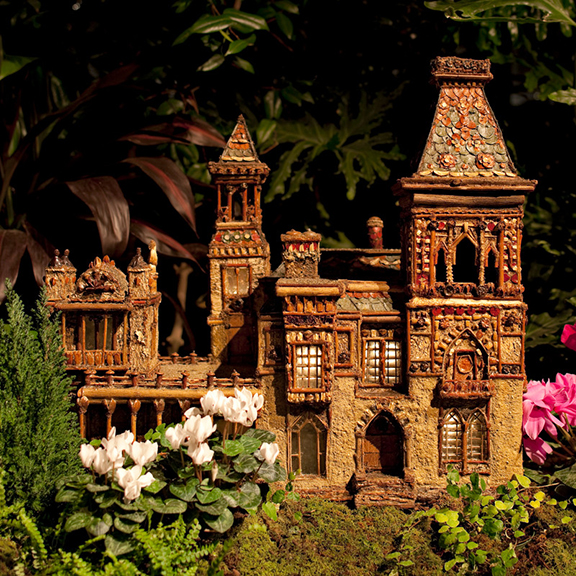 All aboard for The New York Botanical Garden’s “Holiday Train Show.” Courtesy NYBG
