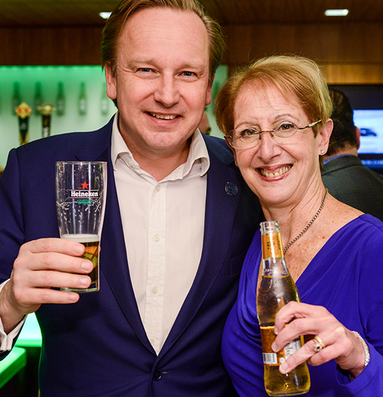 Ronald den Elzen and Marsha Gordon