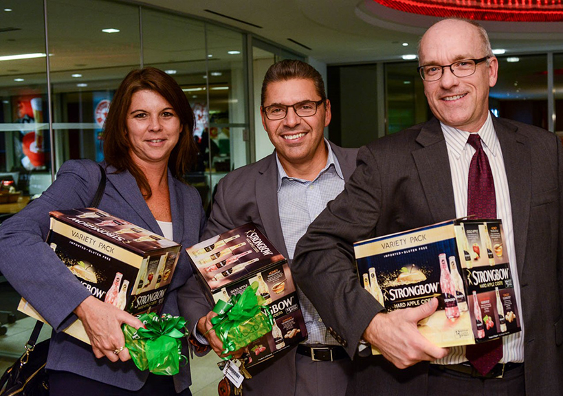 Tammy Cuomo, Tom Giantomidis and Robert Swierbut 