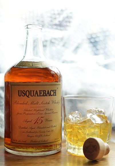 Usquaebach is a Scotch whisky that taps into the heritage, history and tradition of the Scottish Highlands. Photograph by Bob Rozycki.