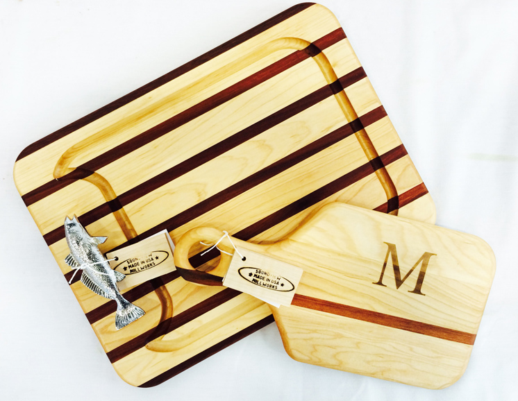An example of the cutting boards available from Soundview. Photograph courtesy Soundview.