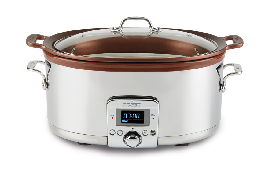 [4] All-Clad’s new Gourmet Slow Cooker with All-in-One Browning, $249.95. Photograph courtesy of All-Clad.
