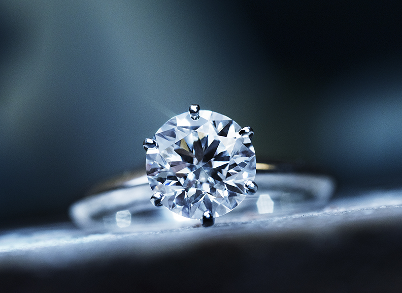 The Tiffany Setting engagement ring. 