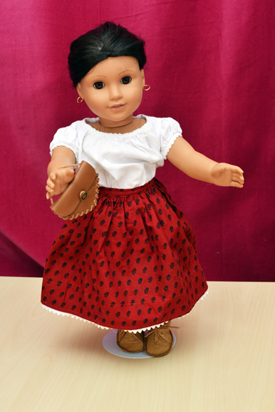 An American Girl doll on display at Girl Again. Photograph by Bob Rozycki.
