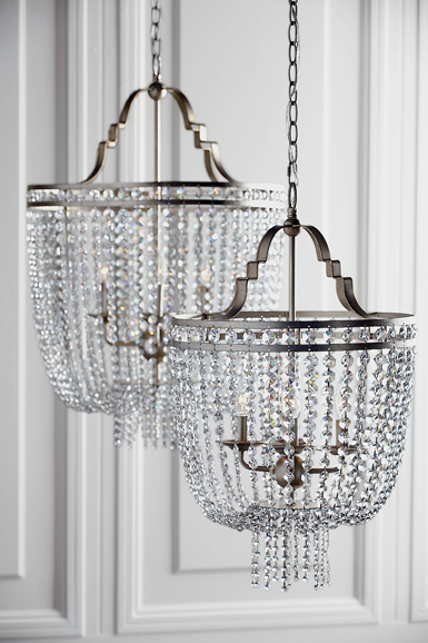 [1] Ethan Allen's Alexa Chandelier ($939 in small, $1,399 in large). Photograph courtesy Ethan Allen.