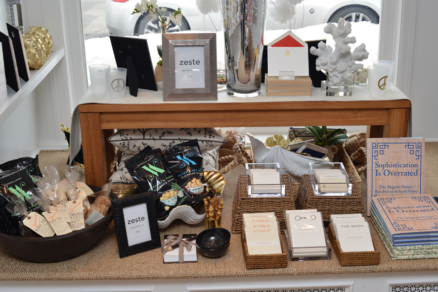 Zeste carries an assortment of gift and home décor options. Photograph by Bob Rozycki.