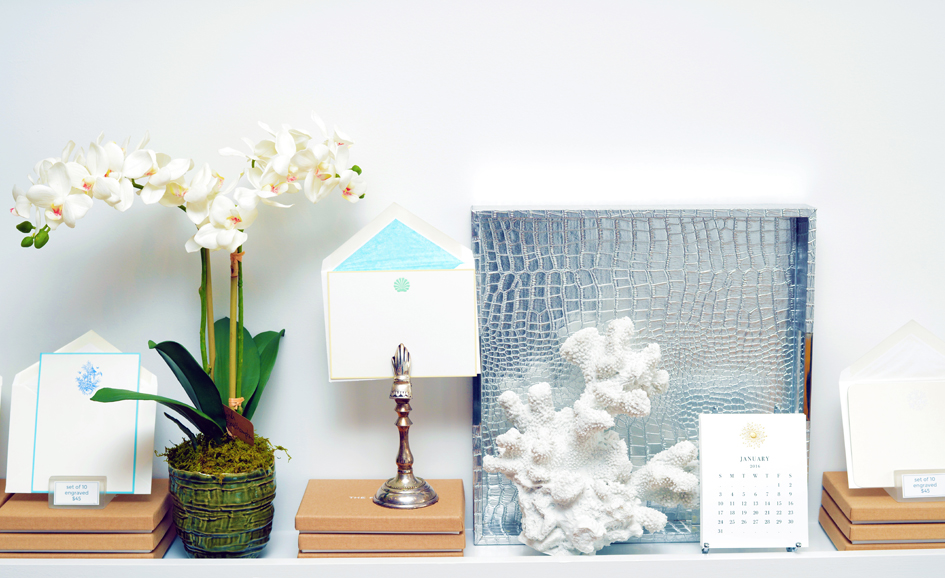 Delicate stationary is among Zeste's top sellers. Photograph by Bob Rozycki.