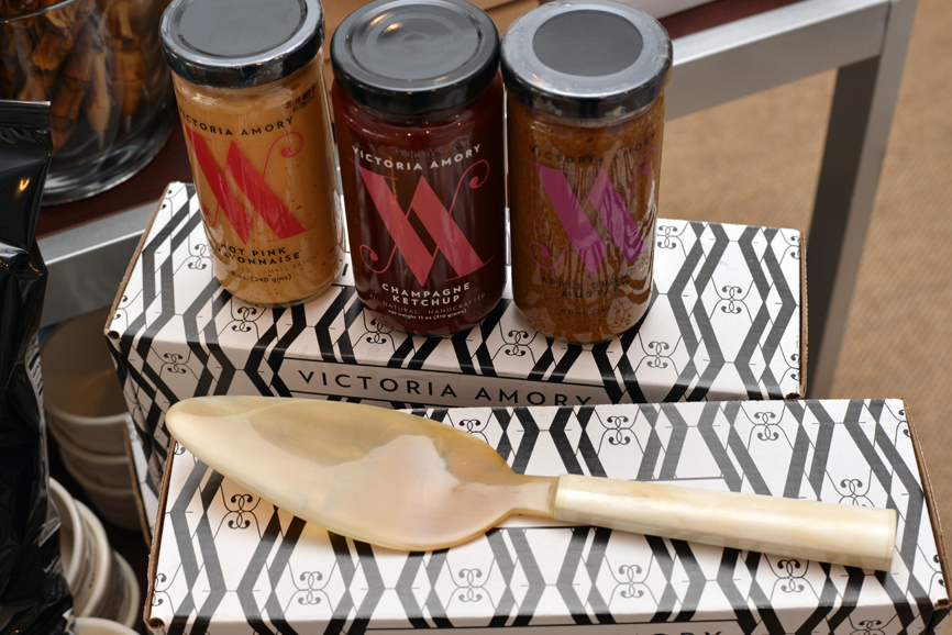 Most of Zeste's products are made by small businesses. Pictured here are homemade condiments. Photograph by Bob Rozycki.