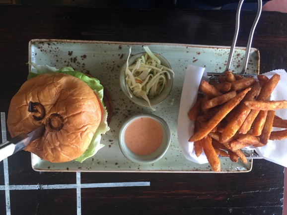 A Pat LaFrieda burger. Photograph by Danielle Brody. 