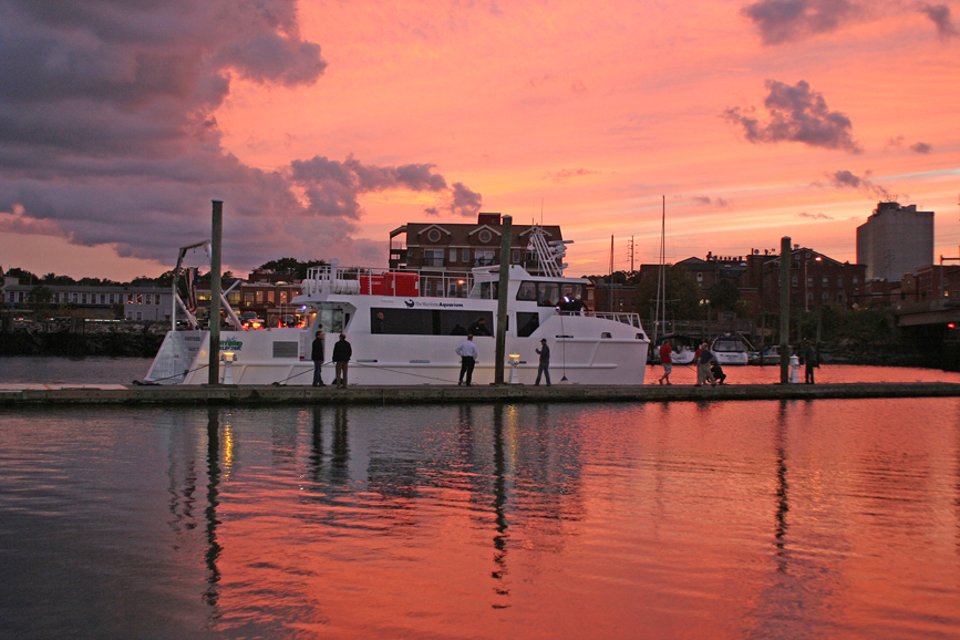 R/V Spirit of the Sound, The Maritime Aquarium at Norwalk’s new and greatly improved research vessel. Photograph courtesy The Maritime Aquarium. 