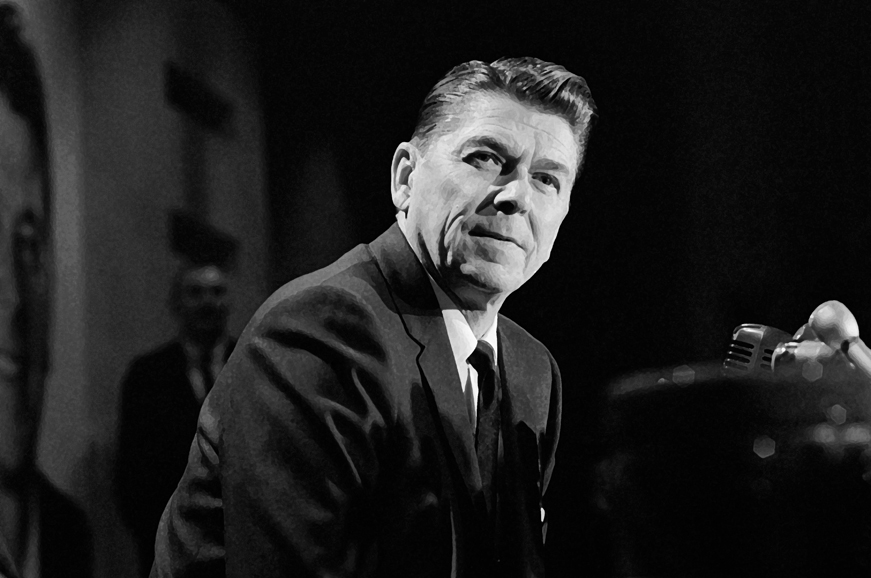 Ronald Reagan. Photograph courtesy dreamstime.com.