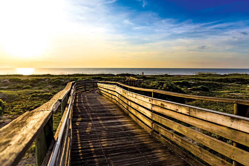 Amelia Island invites visitors to relax. Photograph courtesy ameliaisland.com.