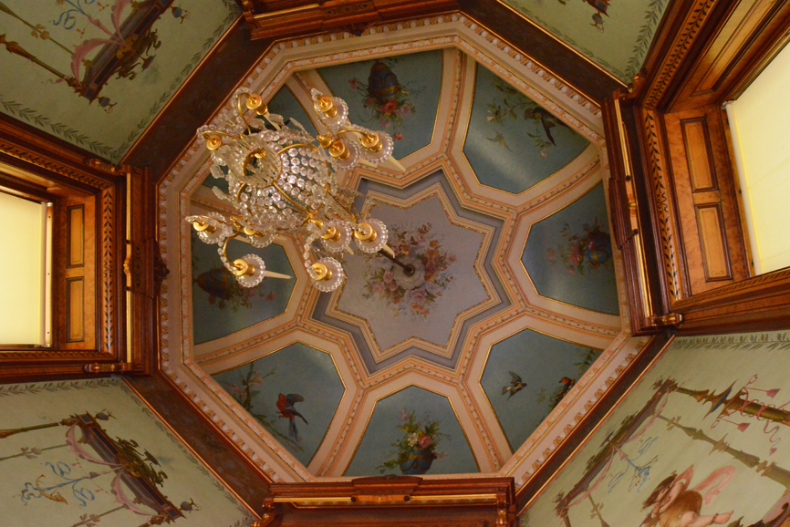 Elaborate detail is on display throughout the Lockwood-Mathews Mansion Museum. Photograph by Bob Rozycki.