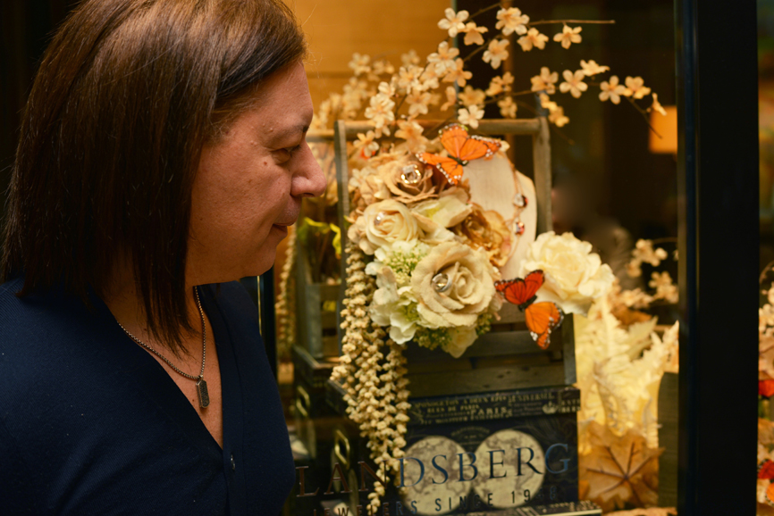 Gabriel Rimedio designs display cases for luxury retailers. Photograph by Bob Rozycki.