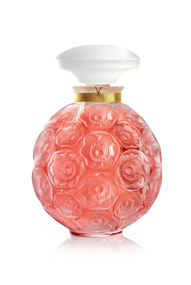 (2) 2016 Anemone Limited-Edition Perfume Bottle, ($1,800). Photograph courtesy Lalique.