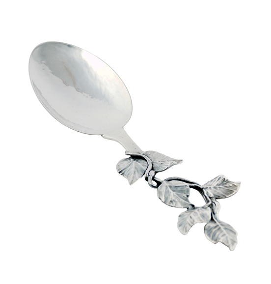 (3) Foglia Silver Serving Spoon ($1,340). Photograph courtesy Artemest.