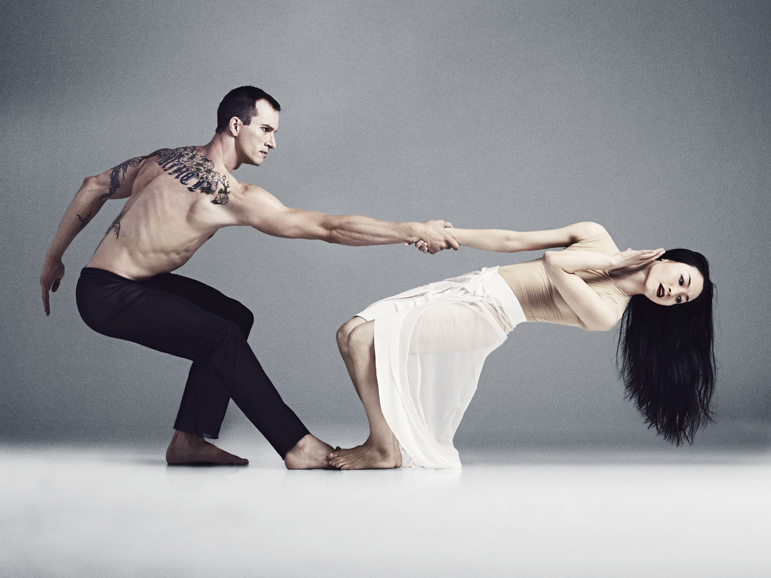 Ben Schultz and XiaoChuan Xie in Martha Graham’s “The Rite of Spring.” Photo and copyright by Hibbard Nash Photography.