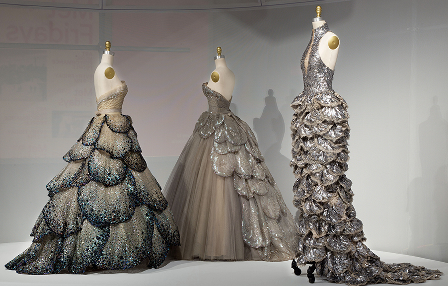 “Manus x Machina: Fashion in an Age of Technology” opens May 5 at The Metropolitan Museum of Art. Here, Upper Level Gallery View: Embroidery. © The Metropolitan Museum of Art.