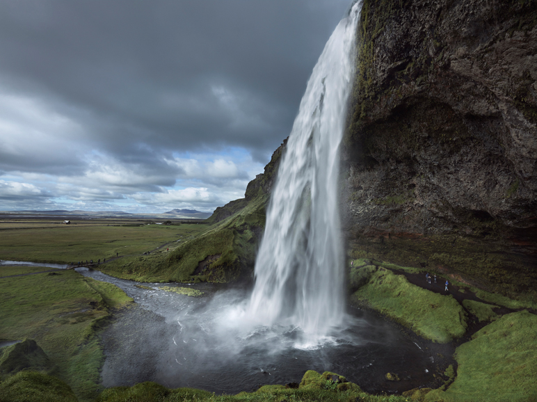© “Iceland” by Fokion Zissiadis, published by teNeues. Seljalandsfoss, Seljaland Waterfall, South Iceland, Photograph © 2015 Fokion Zissiadis. All rights reserved.  