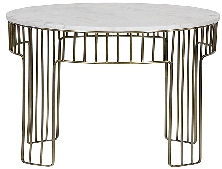 Noir’s designs include the Amadeus Side Table. Courtesy Noir.