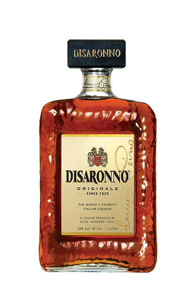 Disaronno is known for both its taste – and its distinctively shaped bottle. Courtesy  Disaronno.