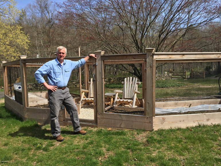 John Carlson, a marketing consultant turned owner of Homefront Farmers in Ridgefield.