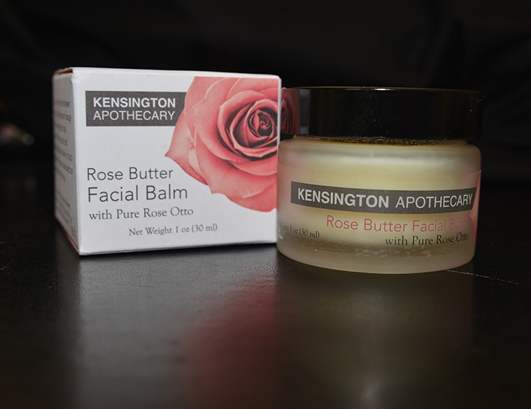 Kensington Apothecary Rose Butter Facial Balm is a multipurpose product. Photograph by Bob Rozycki.