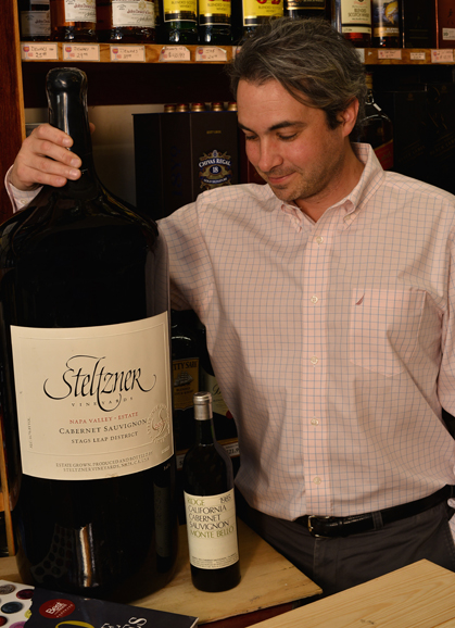 Jeb Fiorita, owner of Val’s Putnam Wines & Liquors – the business his father started. Photograph by Bob Rozycki.