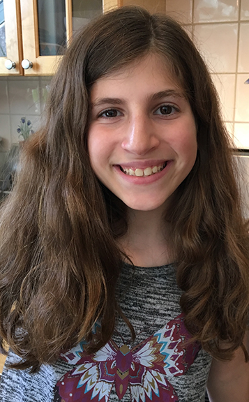 Danielle Mazlish of Pound Ridge was the winning student from New York in the Healthy Lunchtime Challenge. Courtesy Healthy Lunchtime Challenge.