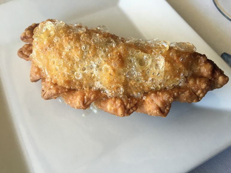 Vegetable empanada. Photograph by Danielle Renda.