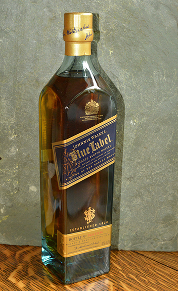 In need of a last-minute Father’s Day gift? Perhaps someone is deserving of Johnnie Walker Blue Label. Photograph by Bob Rozycki.