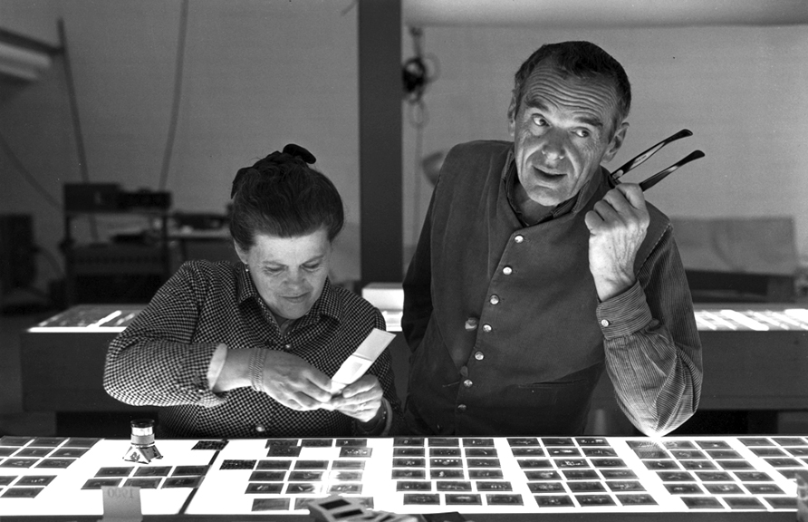 “Charles & Ray Eames: The Architect and the Painter” will be screened during the opening night of the “Midcentury Masters” film series at the Museum of Arts and Design. Courtesy FirstRun Features.