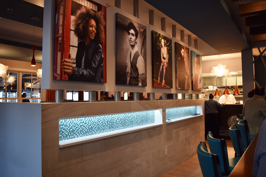 The interior of Newtown’s chic new eatery, Dere Street Restaurant. Photograph by Aleesia Forni. 