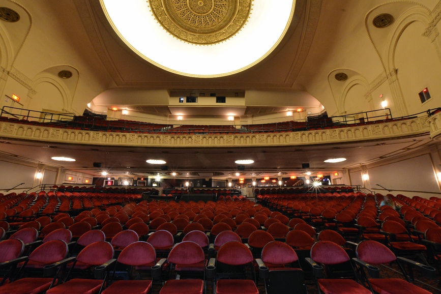 A view from the stage. Photograph by Bob Rozycki.