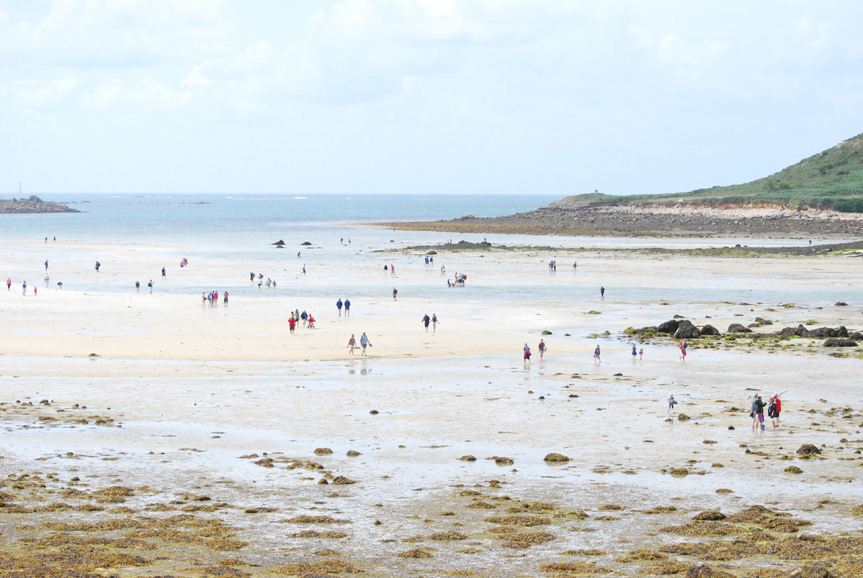 Low tide on Scilly. Courtesy Visit Isles of Scilly.