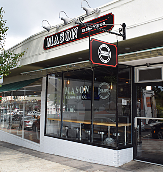 Mason Sandwich Co.’s Eastchester storefront