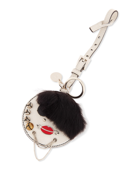 [5] The Robot Lady Mirror Charm in White (Talco) by Prada, $430. Photograph courtesy Neiman Marcus.