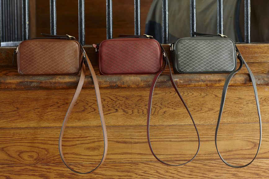 A selection of handbags by Ariana Rockefeller. Photograph by Arnaldo Anaya-Lucca .