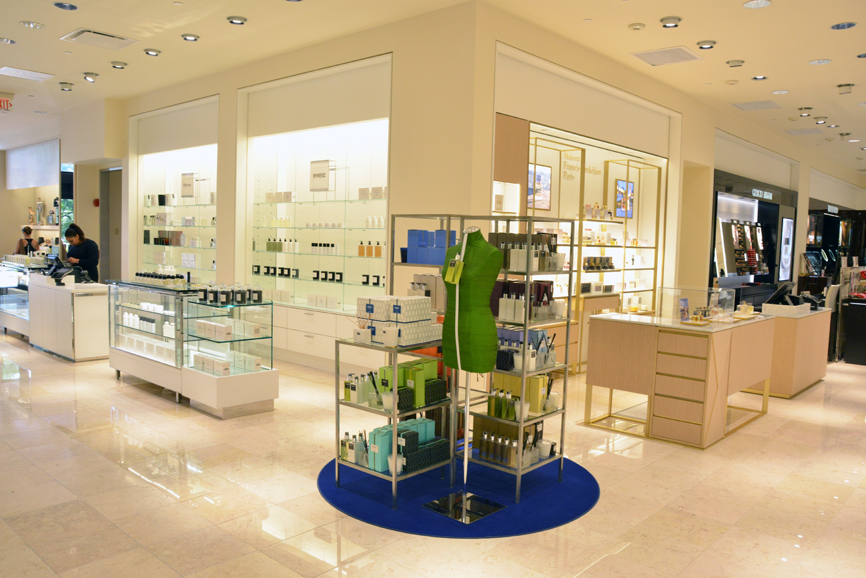 Another scene from Neiman Marcus Westchester’s revamped Cosmetics Department. Photograph by Bob Rozycki.