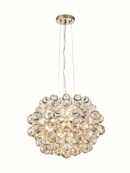 [4] The Taylor Bubble Chandelier ($4,020) by Gilded Home. Photograph courtesy Gilded Home. 