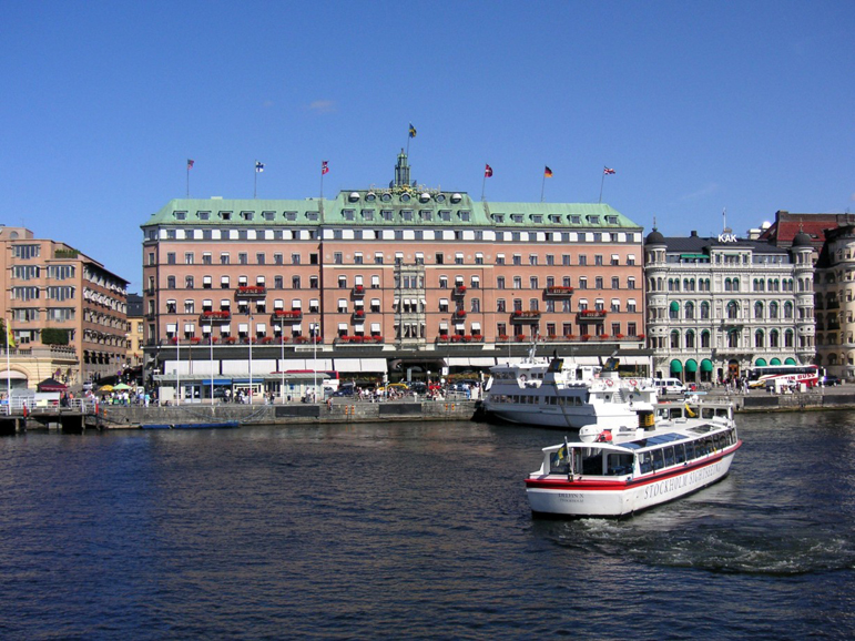 The Grand Hotel in Stockholm. Photograph by Holger Ellgaard.