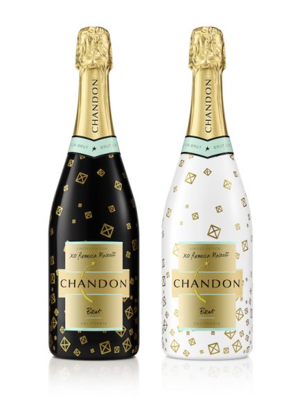 Chandon has teamed up with Rebecca Minkoff for a limited-edition holiday bottle. Photograph courtesy Chandon.