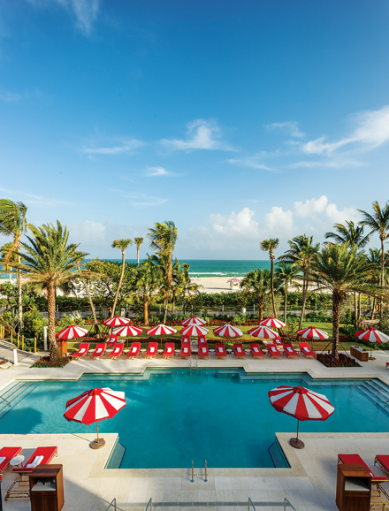 Faena Hotel Pool. Photograph by Todd Eberle.