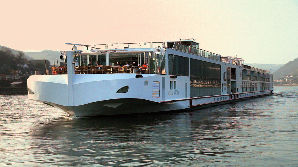 Sailing with Viking River Cruises. Photograph courtesy Viking River Cruises.