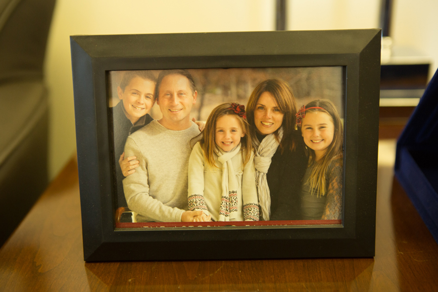 A family portrait. Photograph by John Rizzo.