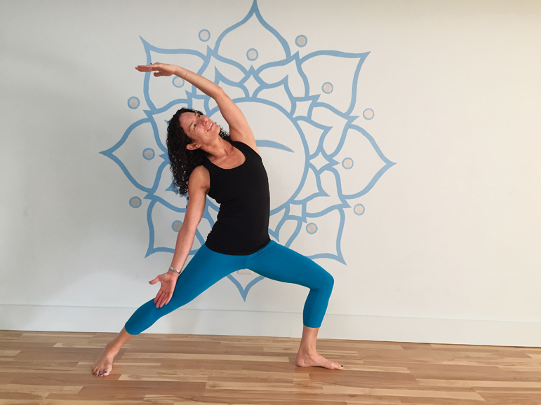 Jocelyn Koenig, owner of Here&Now yoga+body. 