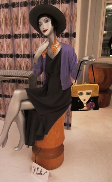 The results of Ralph Pucci’s collaboration with fashion illustrator Rebecca Moses were unveiled in Pucci’s Chelsea gallery this past week. Photograph by Mary Shustack