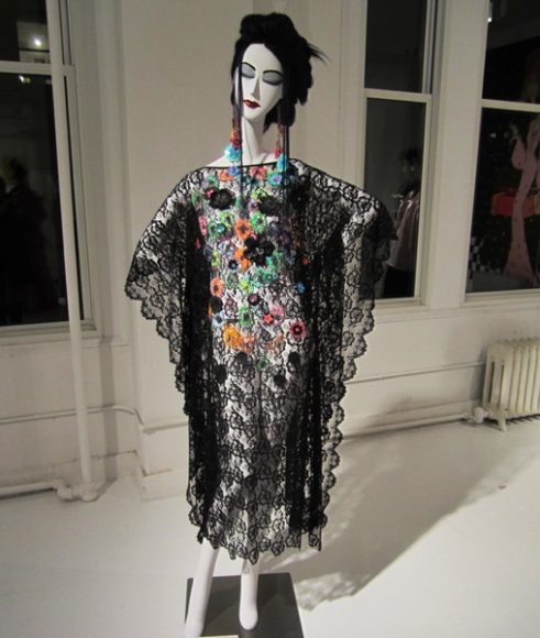 The results of Ralph Pucci’s collaboration with fashion illustrator Rebecca Moses were unveiled in Pucci’s Chelsea gallery this past week. Photograph by Mary Shustack